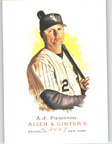 2007 Topps Allen and Ginter Mini #258 A.J. Pierzynski - Chicago White Sox (Baseball Cards)