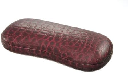 Croco Style Eyeglass Case for Medium to Large Frames