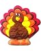 Beautiful Cookies Organic Party Favors-Turkey Front Organic Cookies Cookies, 10 Cookies