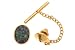 14K Yellow Gold Opal Mosaic Tie Tack