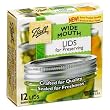 Ball Wide Mouth Lids