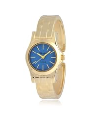 Brinley Co. Womens Stainless Steel Cuff Watch