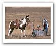 Cowgirl in Heaven by David R. Stoecklein 12.875"x18" Art Print Poster