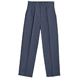 Boys School Uniforms Basic Navy Pleated Front Double Knee Pants 4-7
