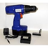 Boston Industrial Cordless Power Drill and Driver Kit with Accessories - 18 Volt