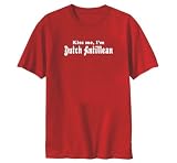 T-Shirt  Kiss Me Dutch Antillean  Netherlands Antilles Country