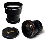 Photo : .22x Fisheye & 3.2x Telephoto HD² Professional Lens Set for Fuji FinePix S9500 S9100 S9000 S6000 Digital Camera