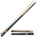 Sporting Goods : Minnesota Fats Professional Stained Birdseye Maple Cue with Fancy Diamond Points