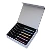 Laguiole I7210P6 CC Bo�te Cadeau de 6 Fourchettes Manche ABS 6 Couleurs Pastel