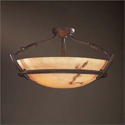 Minka Lavery Calavera Three Light Semi Flush 1687-14