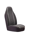 Auto Expressions 5056140 Diamond Tweed Bucket Gray Seatcover  - 2 Cover