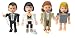 The Overdose Scene Pulp Fiction Block Style Action Figures Set Ge-Oms (NECA)