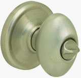 Kwikset #730L 11P CP Bronze Laurel Privacy Knob