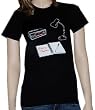 MARIA TAYLOR - Notebook - Black Women's / Girls T-shirt (Babydoll / Girlie)