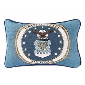 Military Seal Air Force Pillow