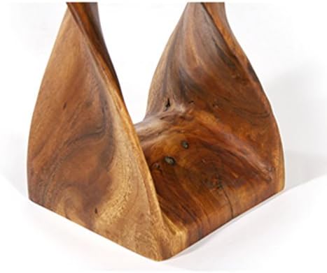 Strata Furniture 20 in. Twist End Table