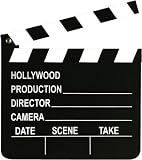 Director's Clapboard With Chalk Each