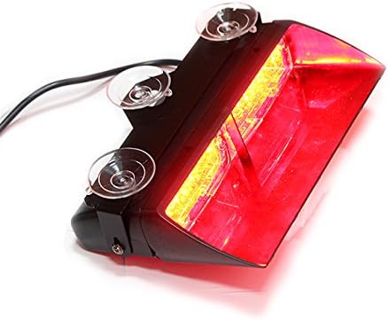 Red/red 16w 16leds Car Truck Emergency Strobe Flash Warnning Light Super Bright