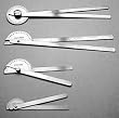 Stainless Steel 6" Goniometer 180 Degees X 5 Degees