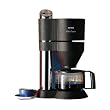 Severin KA 5700 Kaffeeautomat Caprice, Glaskanne Edelst.-geb�rst.-schw.
