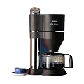 Severin KA 5700 Kaffeeautomat "Caf� Caprice", Edelstahl-geb�rstet-schwarz / 2-8 Tassen / 1450 W / Made in Germany