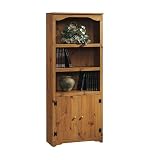 Sugar Creek Library with Doors- Spiced Pine