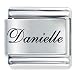 Jewelry : Name Danielle Italian Charms Bracelet Link