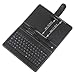 iRulu Artificial Leather Case & USB Keyboard for 7 inch 16:9 Android Tablet pc with 2 USB adapter cable