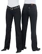 Wrangler Women's Aura Petite Rise Stretch Denim with Embroidered Pocket
