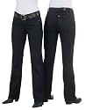 Wrangler Women's Aura Average Rise Stretch Denim with Embroidered Pocket