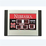 Nebraska Cornhuskers NCAA Scoreboard Desk Clock (6.5x9)