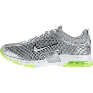Women's Nike Air Max Trainer Essential (Metallic/Silver-White-Volt-Pink/Flash-Black)