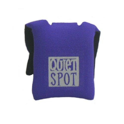 Black Pet Tag Silencer (1.5 x 2 )