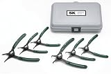 SK 7780 6 Piece Cam Lock Retaining Ring Plier Set