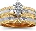 1/12 ctw. Engagement Ring and Wedding Band