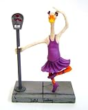 Will Bullas Fun Art Ballet Parking Pearl Bisque Figurine