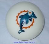 NFL Miami Dolphins White Home Color Billiard Table Cue Ball