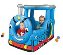Inflatable Express Train Ballpit