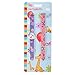 Red Balloon Kids' W001234 Interchangeable Strap Red Balloon Plastic Printed Stretch Nylon Watch Set