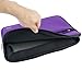 Evecase Lenovo 11.6'' Miix 2 / IdeaPad Yoga 2 / Yoga 11 11S Laptop PC Ultrabooks Neoprene Sleeve Case, Slim Briefcase w/ Handle & Accessory Pocket / Ultra Portable Travel Carrying Case Sleeve Portfolio Pouch Cover - Purple