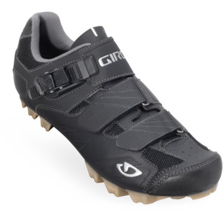Giro 2012 Mens Privateer HV Wide Mountain Bike Shoes (Black/Gum - 45)