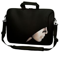 NEU DESIGN 17" Zoll Notebookstasche Laptop-Schultertasche f�r HP ProBook 4720 Series, HP G7 Series, MSI CX720 GE700 Series, mit Tragegurt und Fach, wasserabweisend