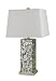 Candice Olson Lighting Sahara Table Lamp, Abalone/Linen