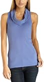 Three Dots Women's Cotton Cowl Neck Top,Purple Sky,X-Small