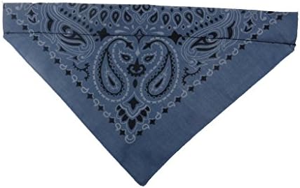 BAD DOG Bandanas Classic Federal Blue, Large (20" Adjustable)