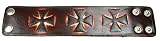 Genuine Leather Bracelet - Length: 9 - Width: 50 mm