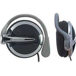 Panasonic RP-HS43 Clip-On Headphones with XBS&reg; Extra Bass System (Black)