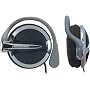 Panasonic RP-HS43 Clip-On Headphones with XBS� Extra Bass System (Black)