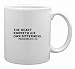 The heart knoweth his own bitterness. Proverbs xiv. 10. Mug