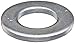 Small Parts Steel Flat Washer, Zinc Plated Finish, ASME B18.22.1, No. 4 Screw Size, 1/8